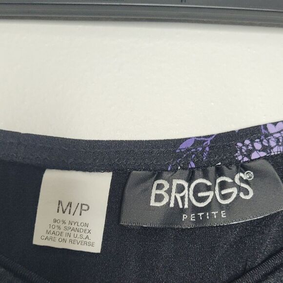 Vintage y2k 90s black purple moody floral ruffle grunge goth skirt size med p - Picture 5 of 5